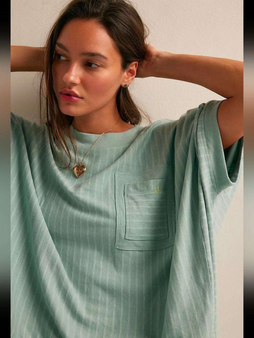 ❣️🪷NWT Free People FP Intimately Sunday Mood Pullover In Size XS April Mist 🌙
